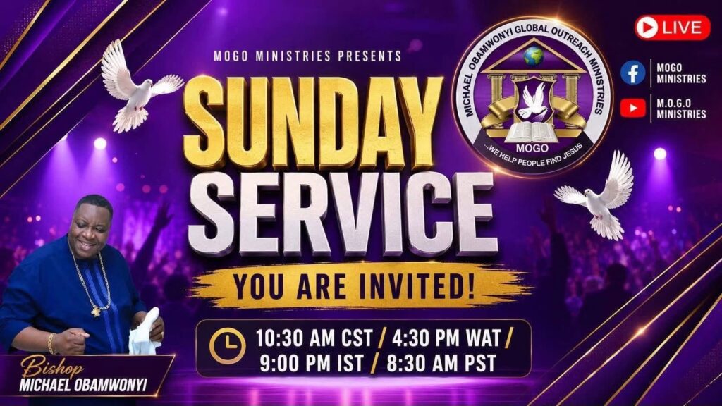 church service online with MOGO Ministries